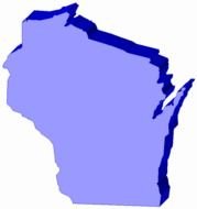 Wisconsin State Outline For Pinterest