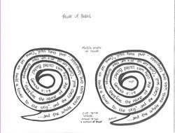 Tower Of Babel, Aunties Bible Lessons, hand drawing