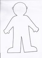 pencil man drawing