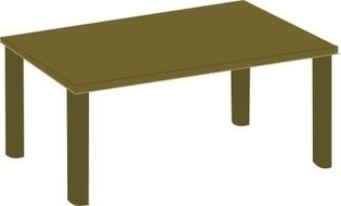 green Table drawing