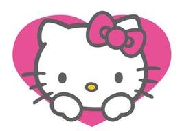 portrait of Hello Kitty