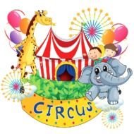 Circus Animal Cartoon Groups