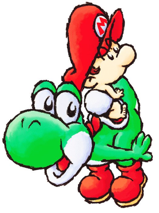 Baby Mario Yoshis drawing