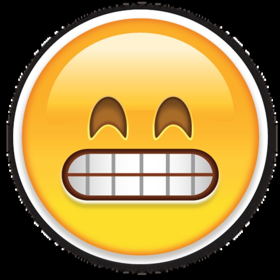 Smiling Emoji Grinning Face With clipart