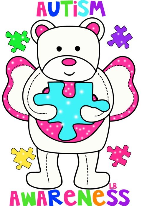 Autism Awareness as the inscription in the picture
