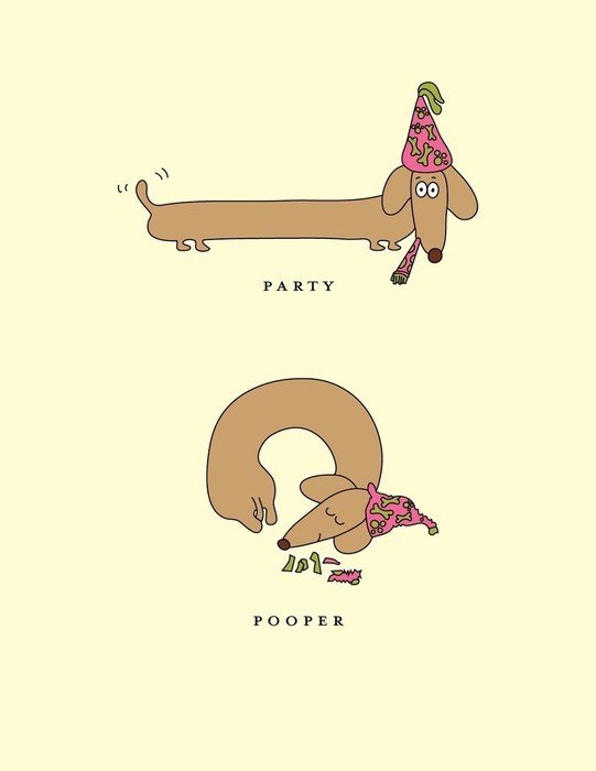 Clip art of Party Pooper