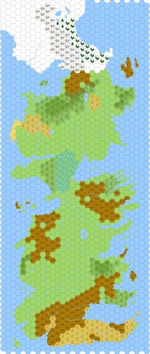Clipart of Song Of Ice And Fire Map