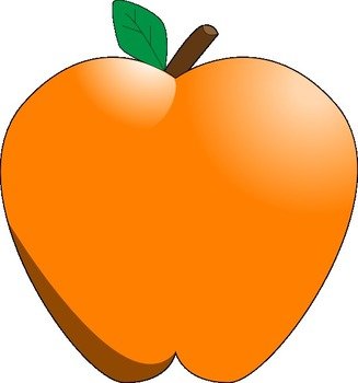 Orange Apple At Clkercom Vector Online Royalty