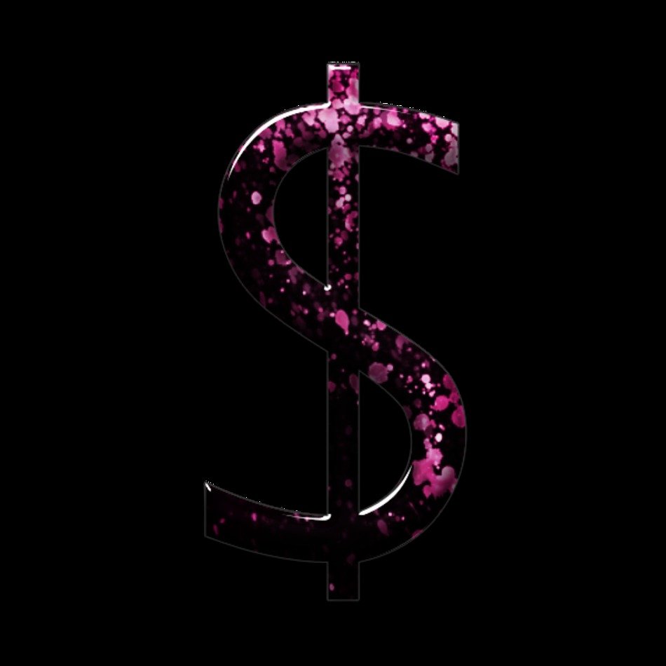 Pink Money Sign Panda Free Images