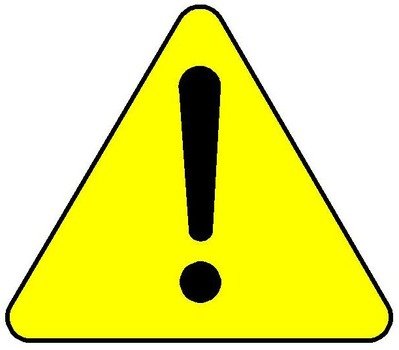 Cautionary Warning Caution clipart