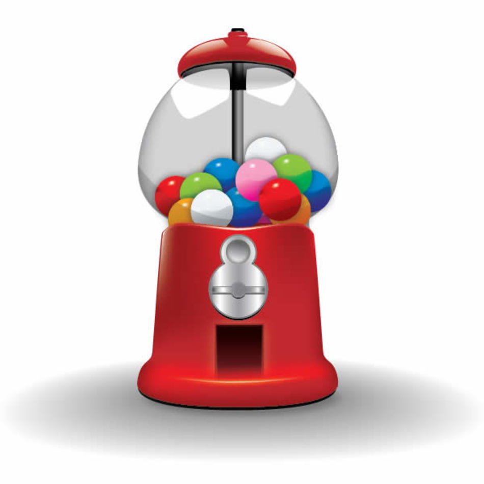Make A Shiny Gum Ball Machine With Mesh Gradients