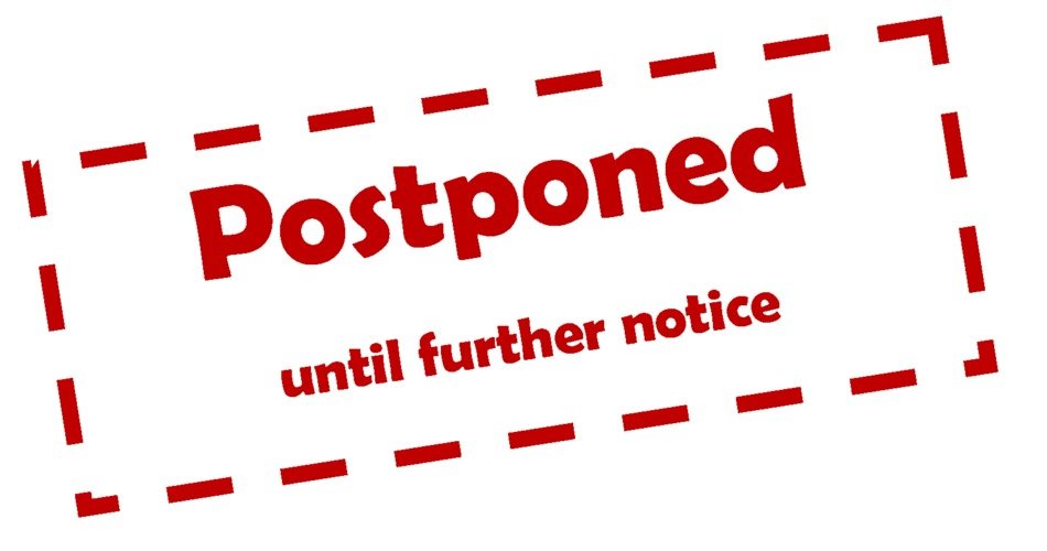 postponed until further notice drawing