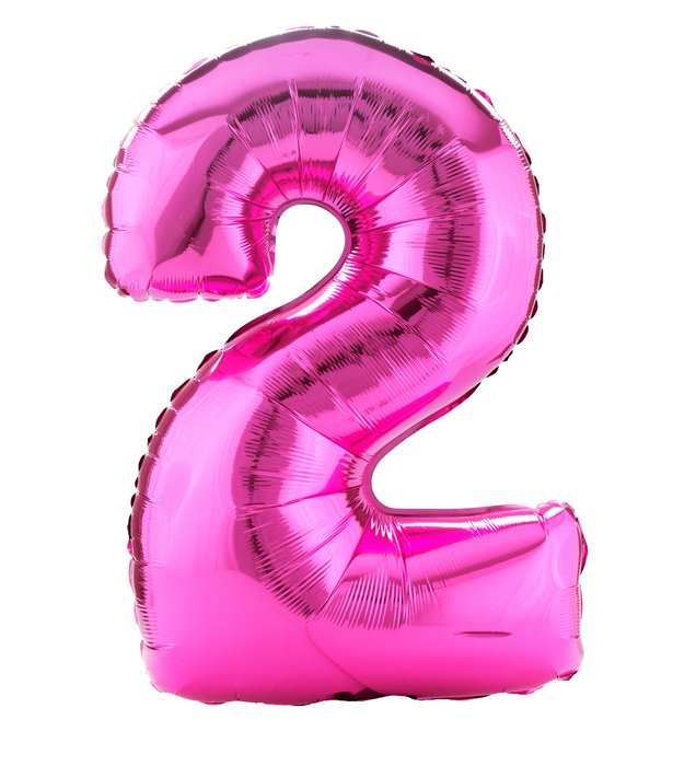 2 Birthday Topper drawing
