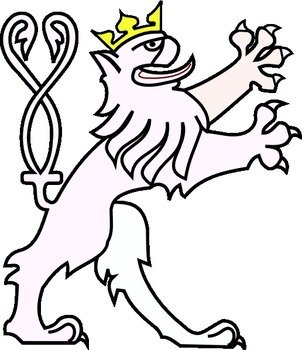 Lion Wearing Crown At Clkercom Vector Online
