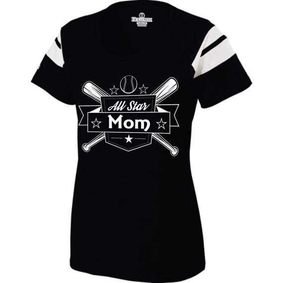 All Star Cheer Mom Shirts Baseball Shirt free image download