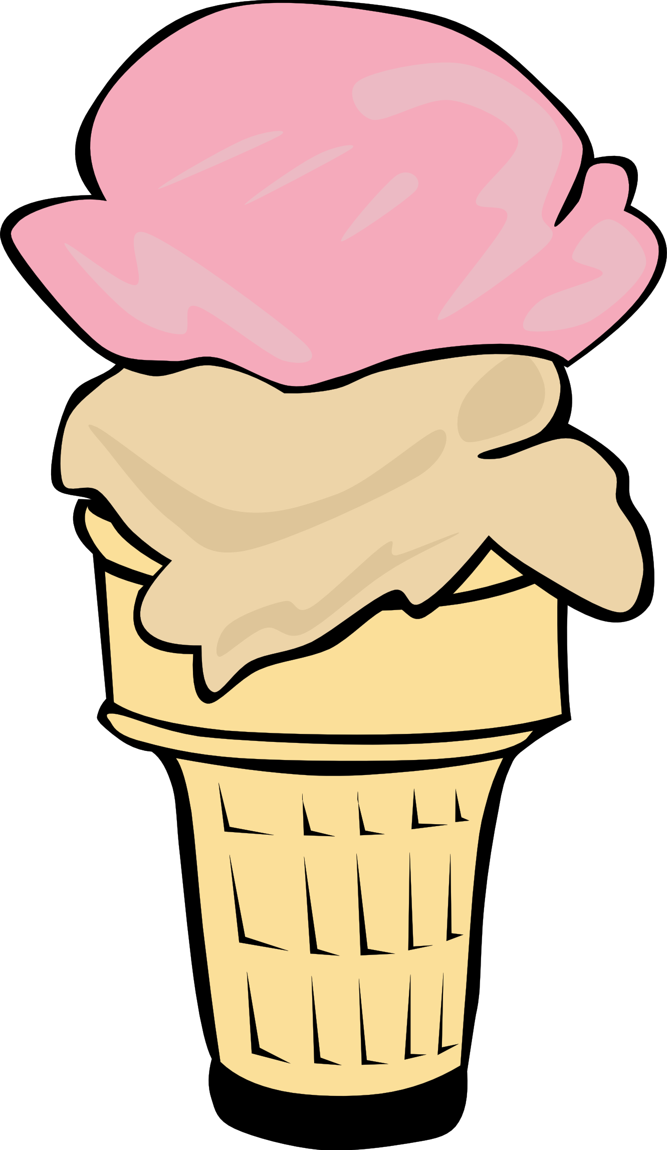 Jucy Ice Cream Drawing Free Image