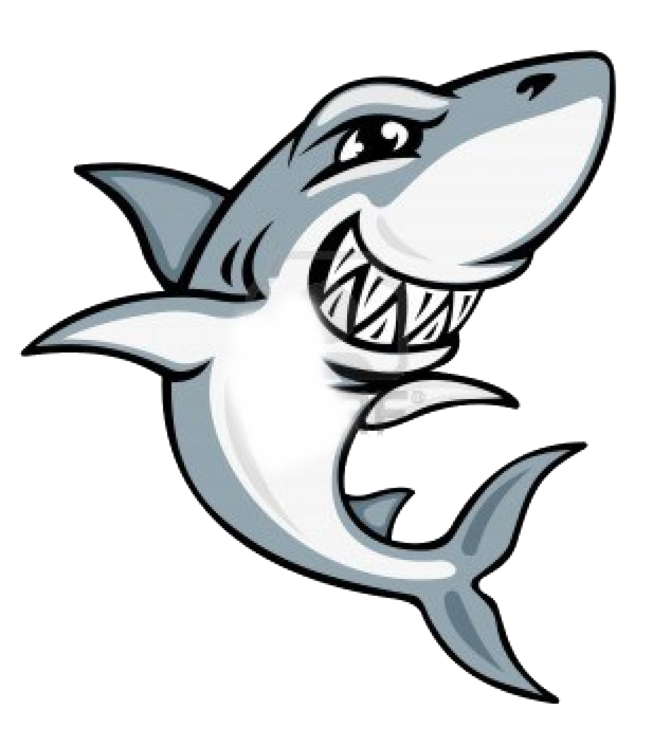 Smiling shark clipart free image download