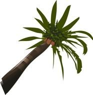 graphic tropic tree