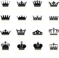 clipart of the black crowns