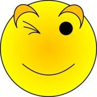 This Free Smiley Face drawing