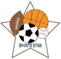 Sports Star as a picture for clipart