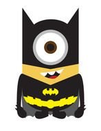 Despicable Me 2 Minions batman drawing