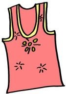 pink women's t-shirt