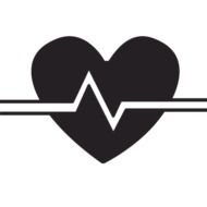 Heartbeat Line Heart With Beat