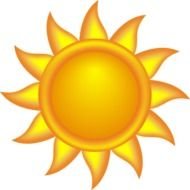 Decorative Sun drawing