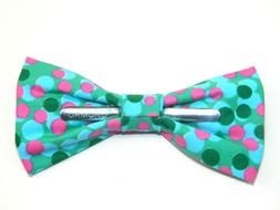 colorful Polka Dot bow