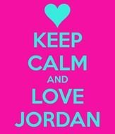 Keep Calm And Love Jordan Carry On Image Generator
