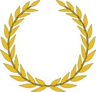 Olive Wreath Vector Pictures