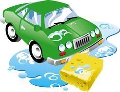 Community Car Wash drawing
