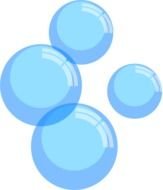 Blue Bubbles drawing
