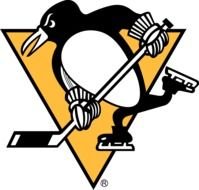 Hockey player penguin clipart