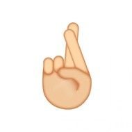 Clip Art of the hand emoji