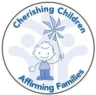 Cherishing Children affirming Families Decal Pcain Logo &ndash; 2 Color clipart