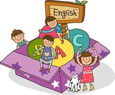 English Through Pictures drawing