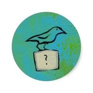 Colorful Question Mark Bathroom Sketch