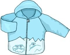 Winter Coat as a picture for clipart