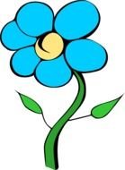 Daisy Flower clipart drawing