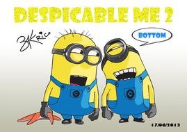 Despicable Me 2 Minions drawing