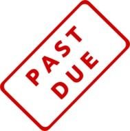 Past Due Stamp At Clkercom Vector Online Royalty