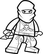 Ninjago Coloring Pages drawing