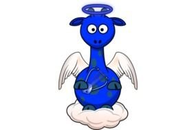 Cartoon Angle Wings clipart