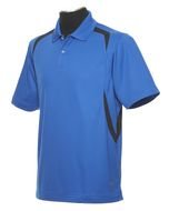 blue t-shirt on a white background