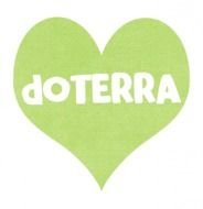 green heart with an inscription on a white background