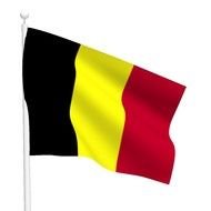 Belgium Flag drawing