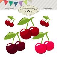 Cherry clipart drawing