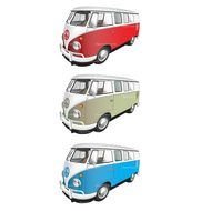 Different colorful vans clipart